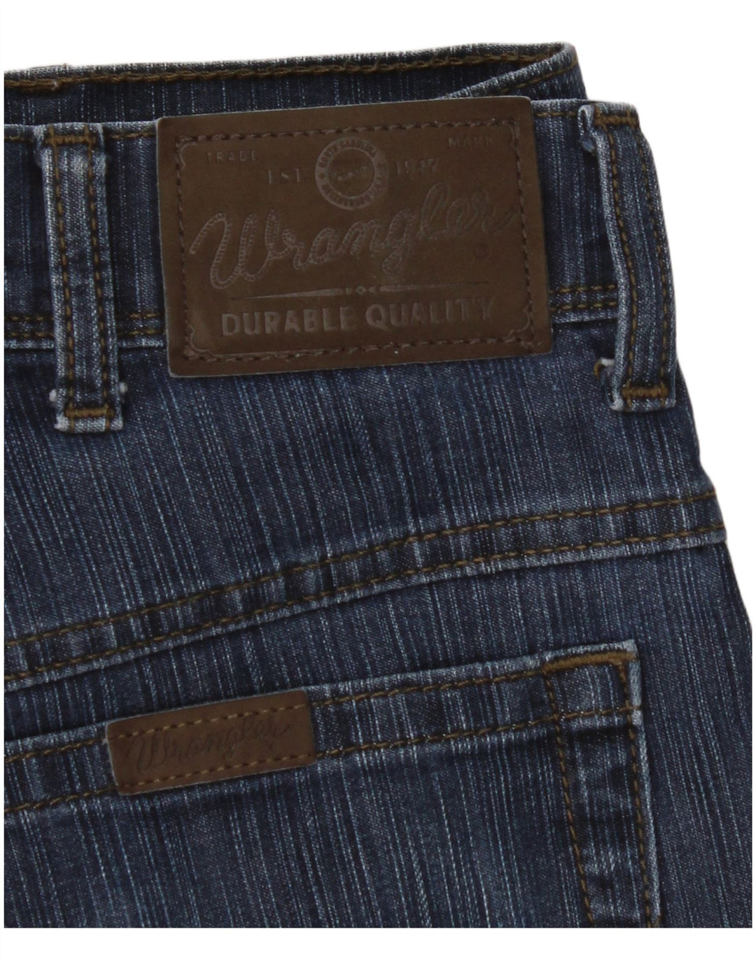 Vaqueros Wrangler Hombre Rectos W32 L30 Azul