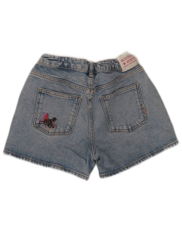 Scotch & Soda Shorts vaqueros para niña 11-12 años W26 Algodón azul