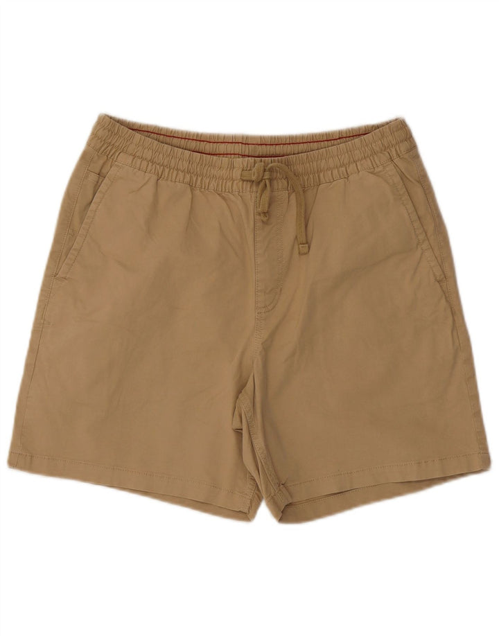 VANS Pantalones cortos casuales para hombre mediano W30 algodón beige