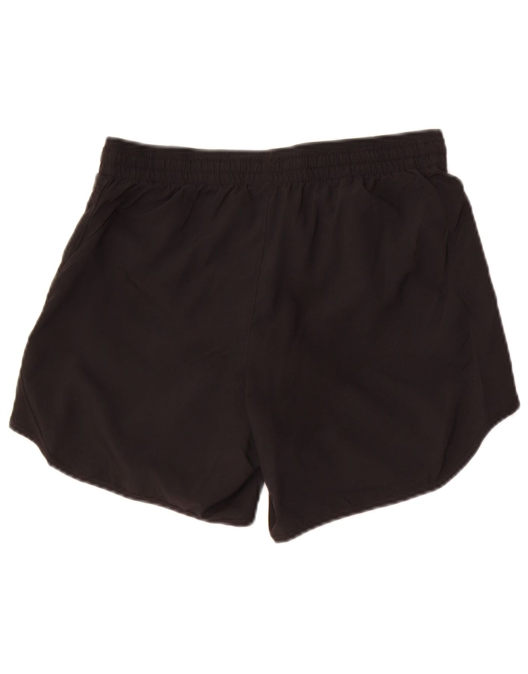 Nike - Pantalones cortos deportivos Dri Fit para mujer, talla 10, poliéster negro pequeño