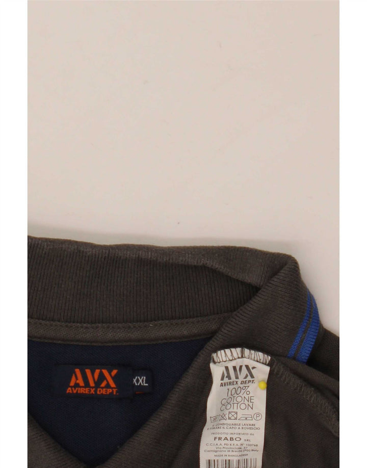 Avirex Polo Hombre 2XL Gris