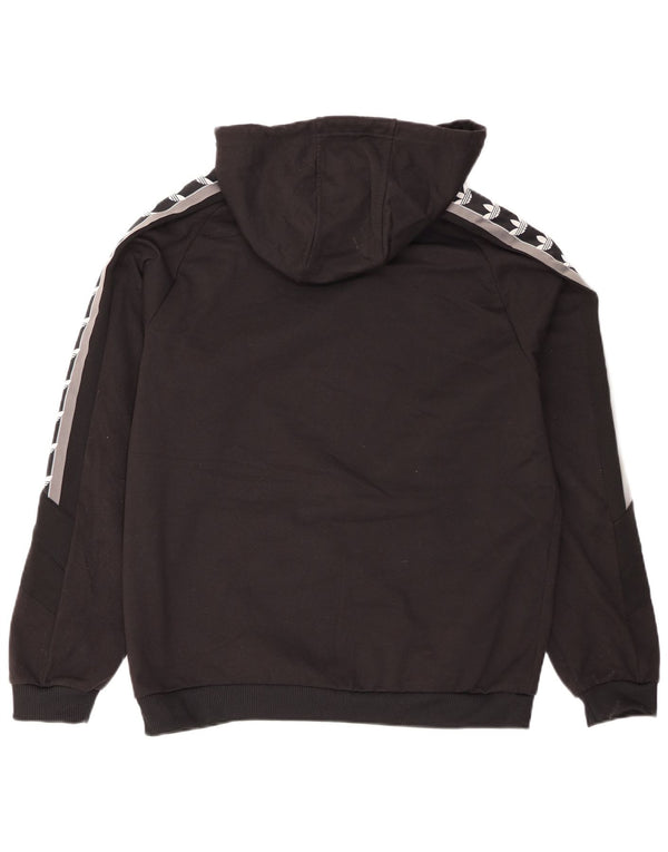 Adidas Hombre Sudadera Con Capucha Gráfica Jersey Mediano Negro Colorblock Poliéster