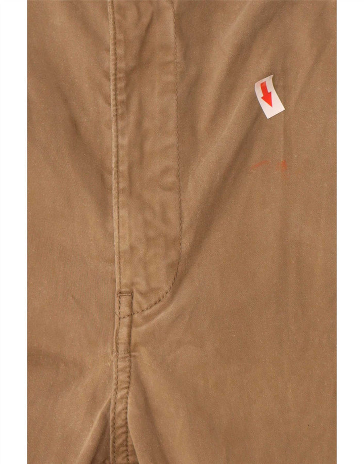 Marks & Spencer Pantalones casuales con corte de bota Harbor azul para hombre W40 L33 Beige