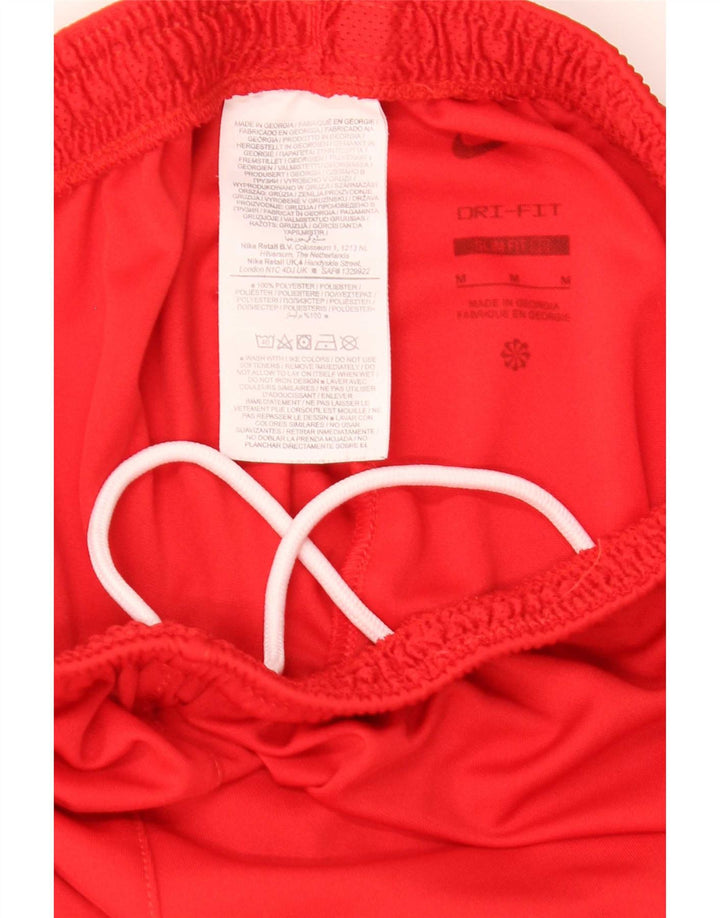 Pantalón corto deportivo Nike para hombre Poliéster rojo mediano
