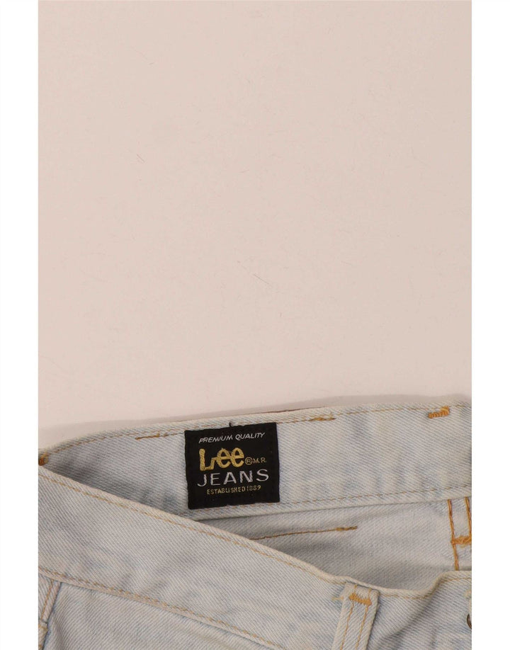 Vaqueros Lee Mujer Rectos W28 L31 Algodón Azul