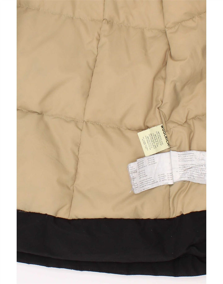 Woolrich Chaqueta acolchada para niño 9-10 años Negro Algodón