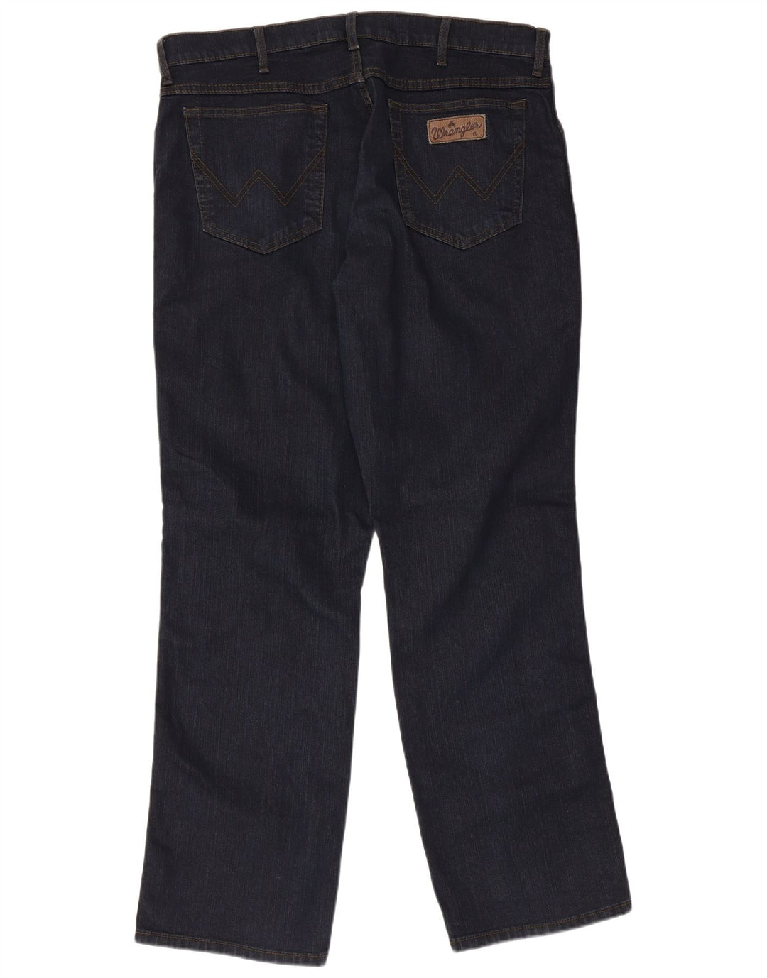 WRANGLER Vaqueros rectos para hombre W38 L32 Algodón azul marino