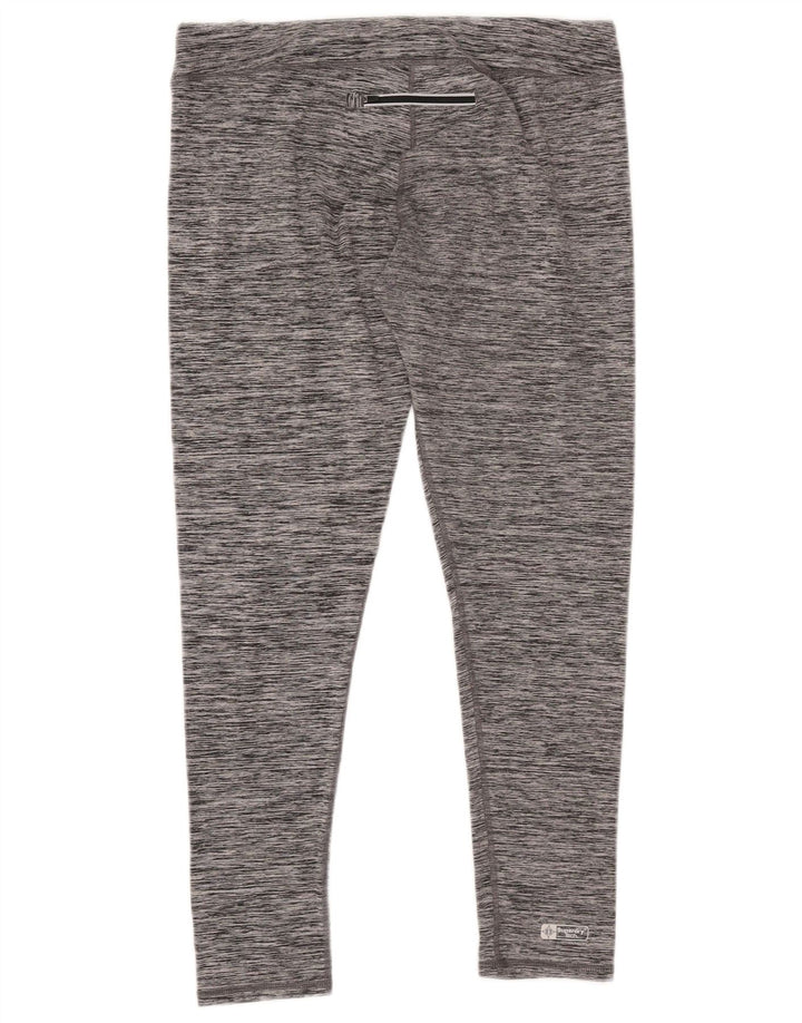 SUPERDRY Leggings gráficos para mujer UK 44 Poliéster moteado gris grande