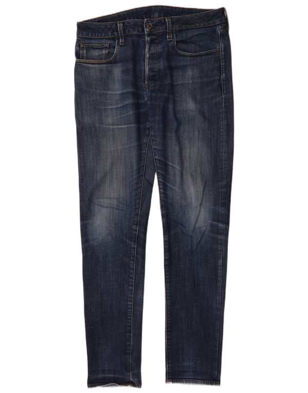 Vaqueros ajustados para hombre G-Star W32 L34 Algodón azul