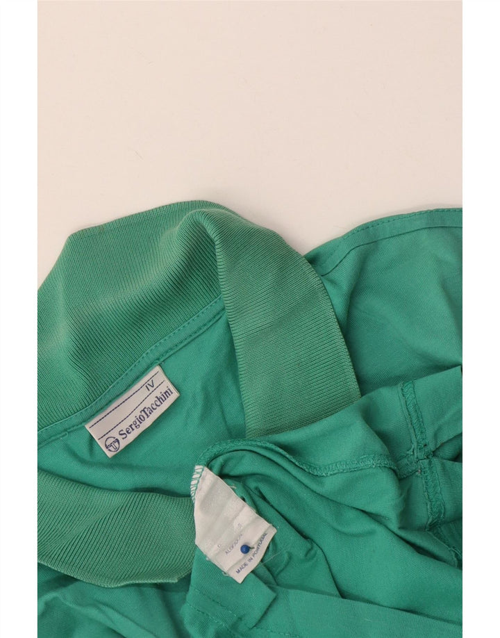 Sergio Tacchini Polo Hombre Algodón Verde Medio