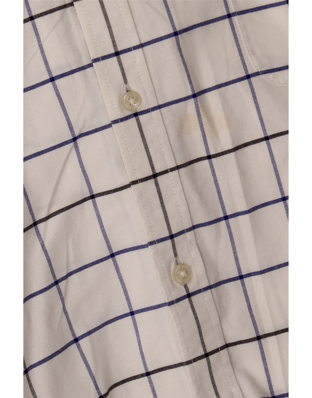 Camisa Joules Hombre Classic Fit 3XL Algodón A Cuadros Blanco