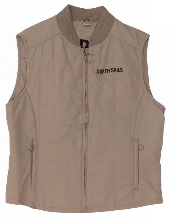 Chaleco acolchado para hombre North Sails UK 42 XL Poliamida beige