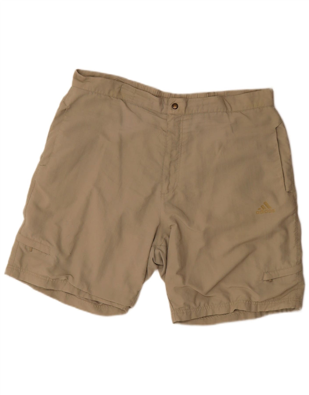 Pantalón Corto Adidas Hombre Cargo XL W38 Beige Poliamida