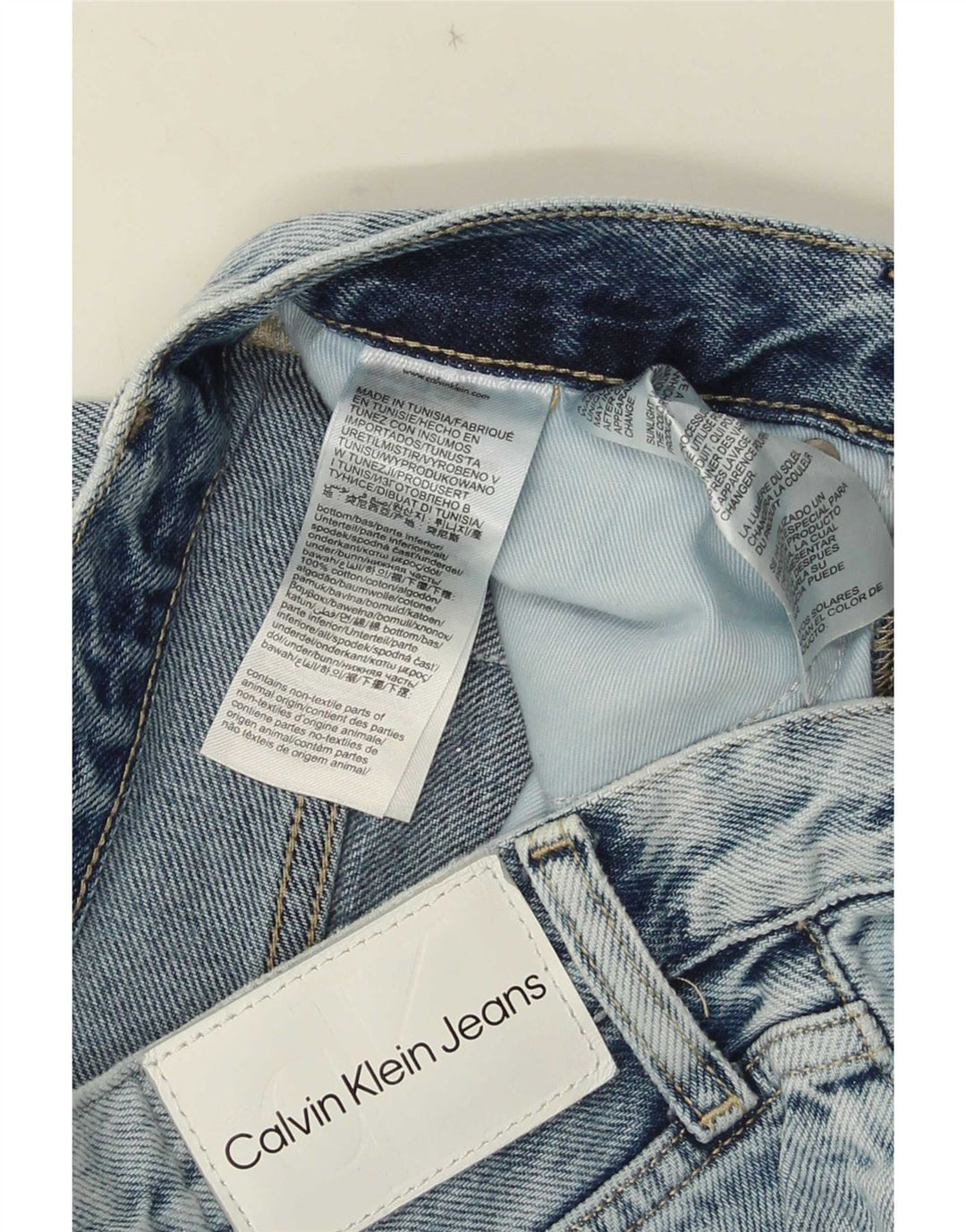 Calvin Klein Jeans Bootcut para hombre W30 L33 Algodón azul
