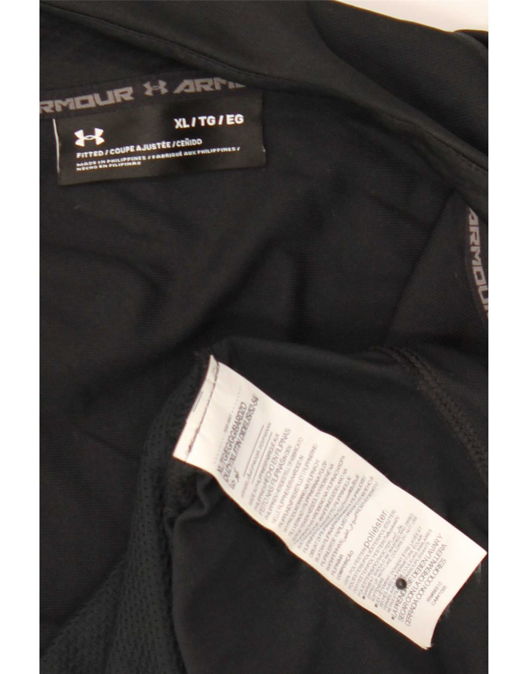 Under Armour Chaqueta de chándal para hombre XL Poliéster negro