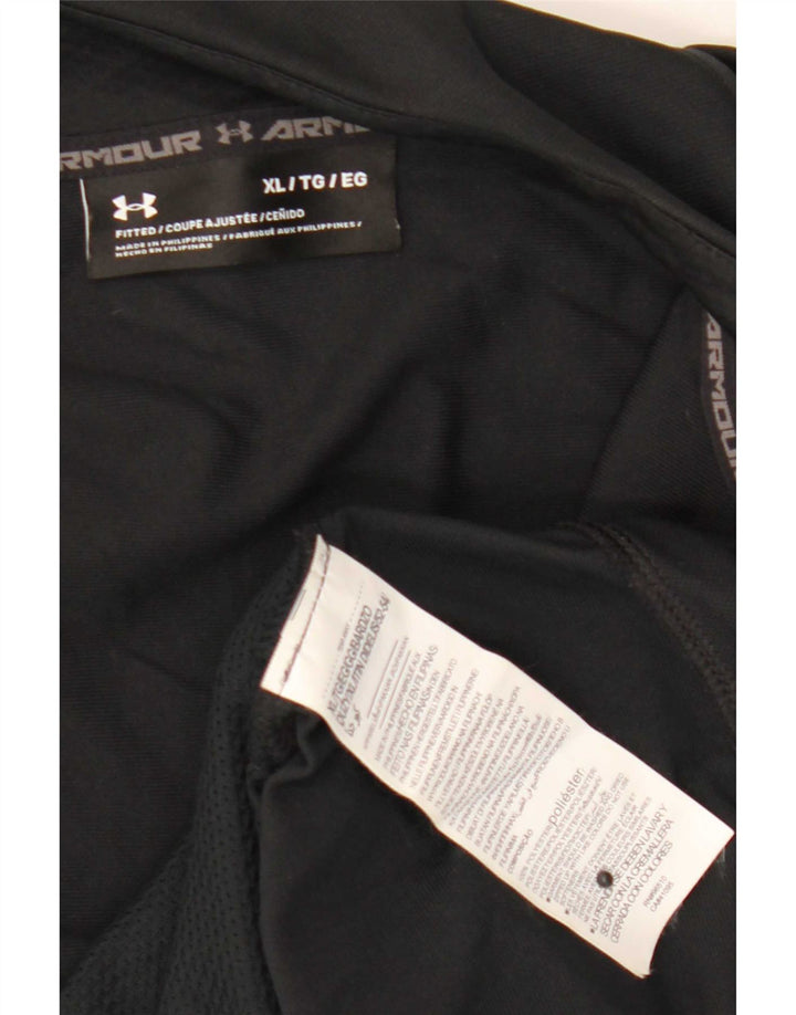 Under Armour Chaqueta de chándal para hombre XL Poliéster negro