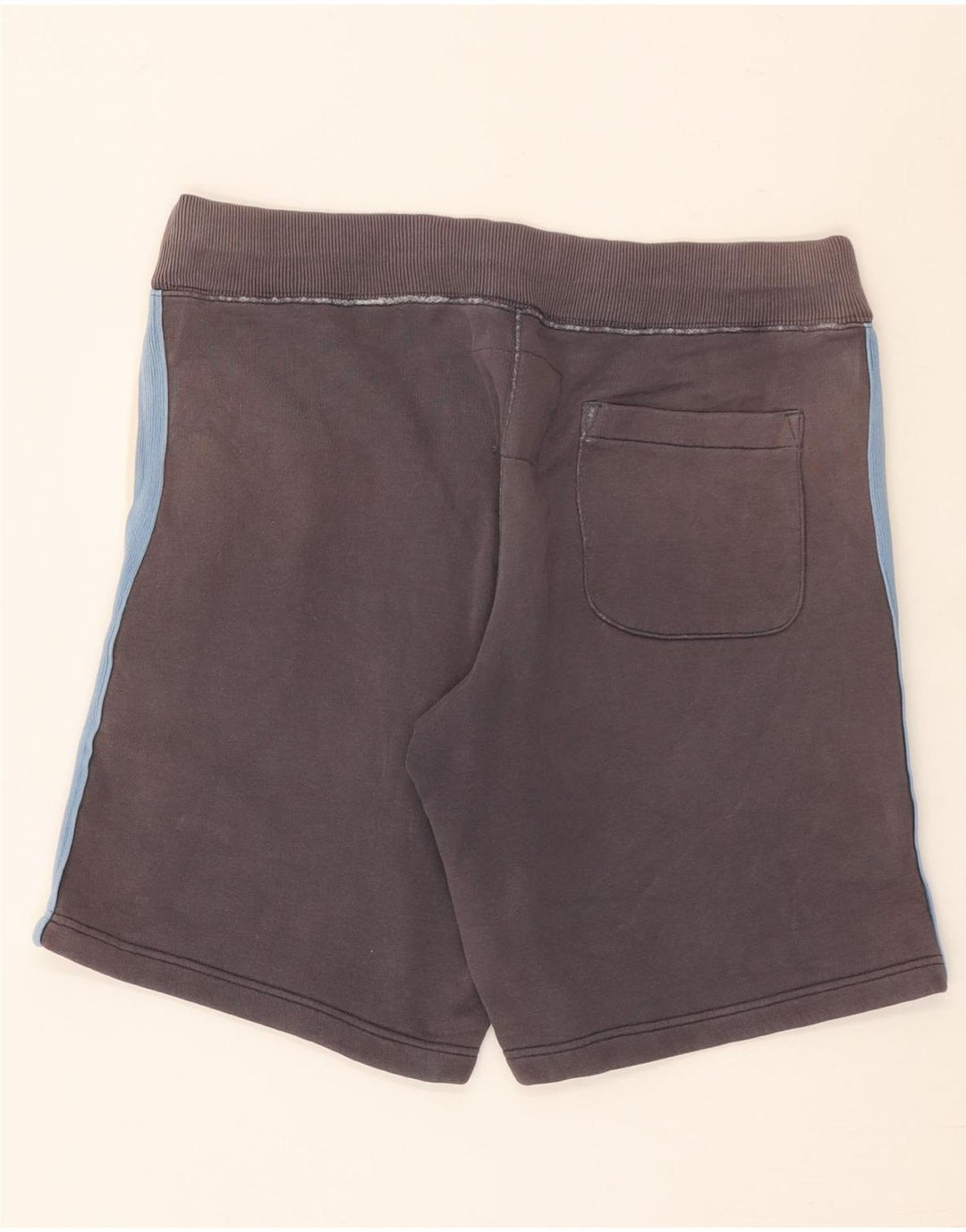 Jack Wills Shorts deportivos con estampado de hombre en algodón color block gris medio