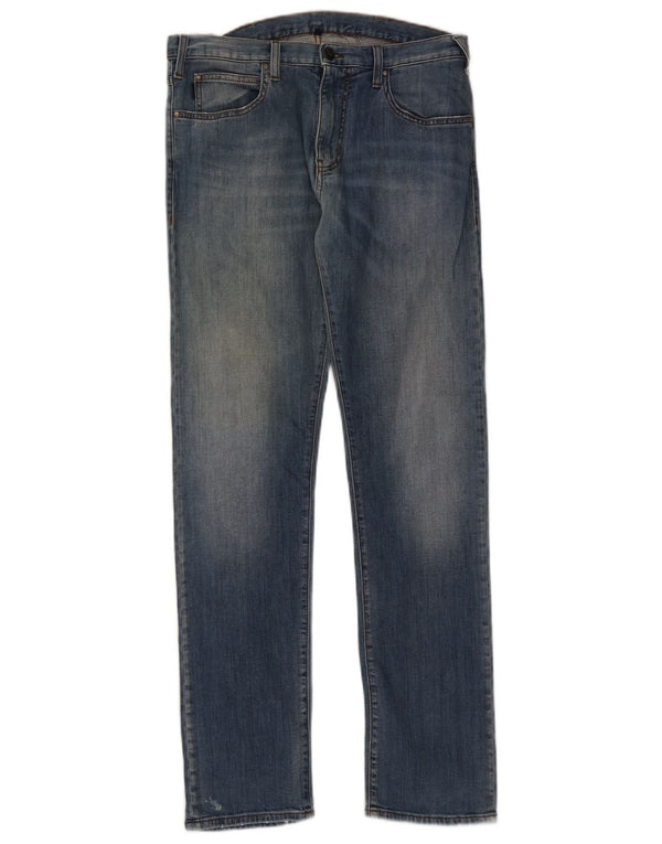 Armani Hombre J45 Vaqueros Slim W32 L31 Azul