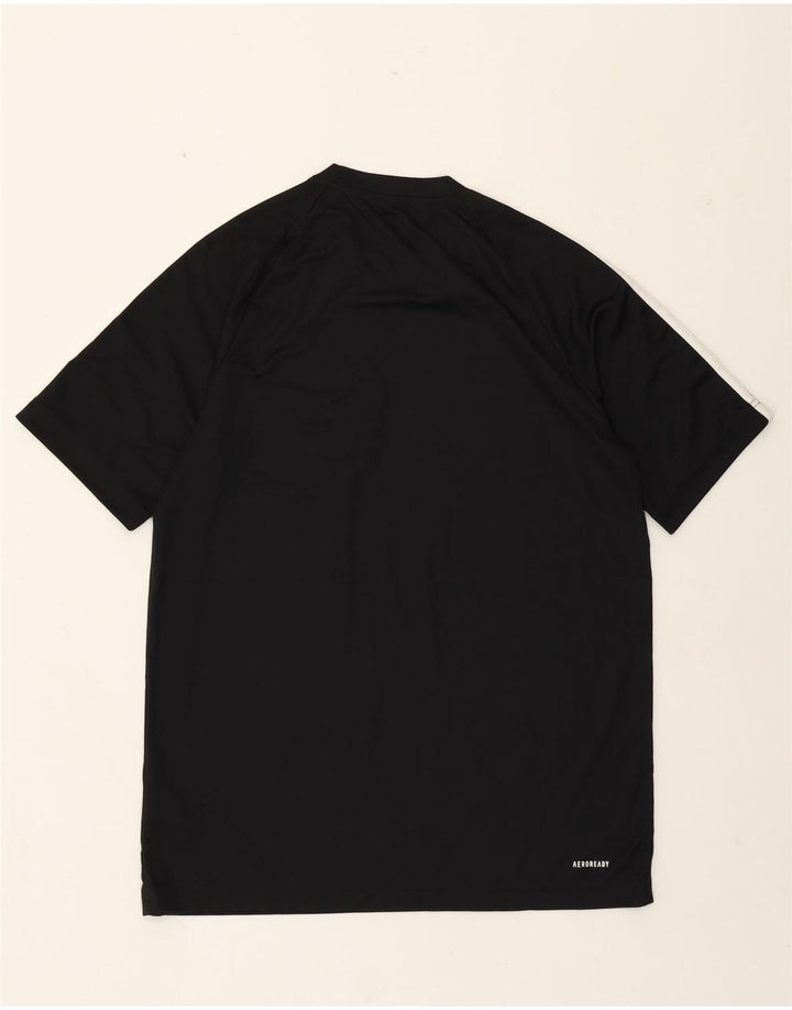 Adidas Hombre Aeroready Camiseta Top Mediano Negro Poliéster