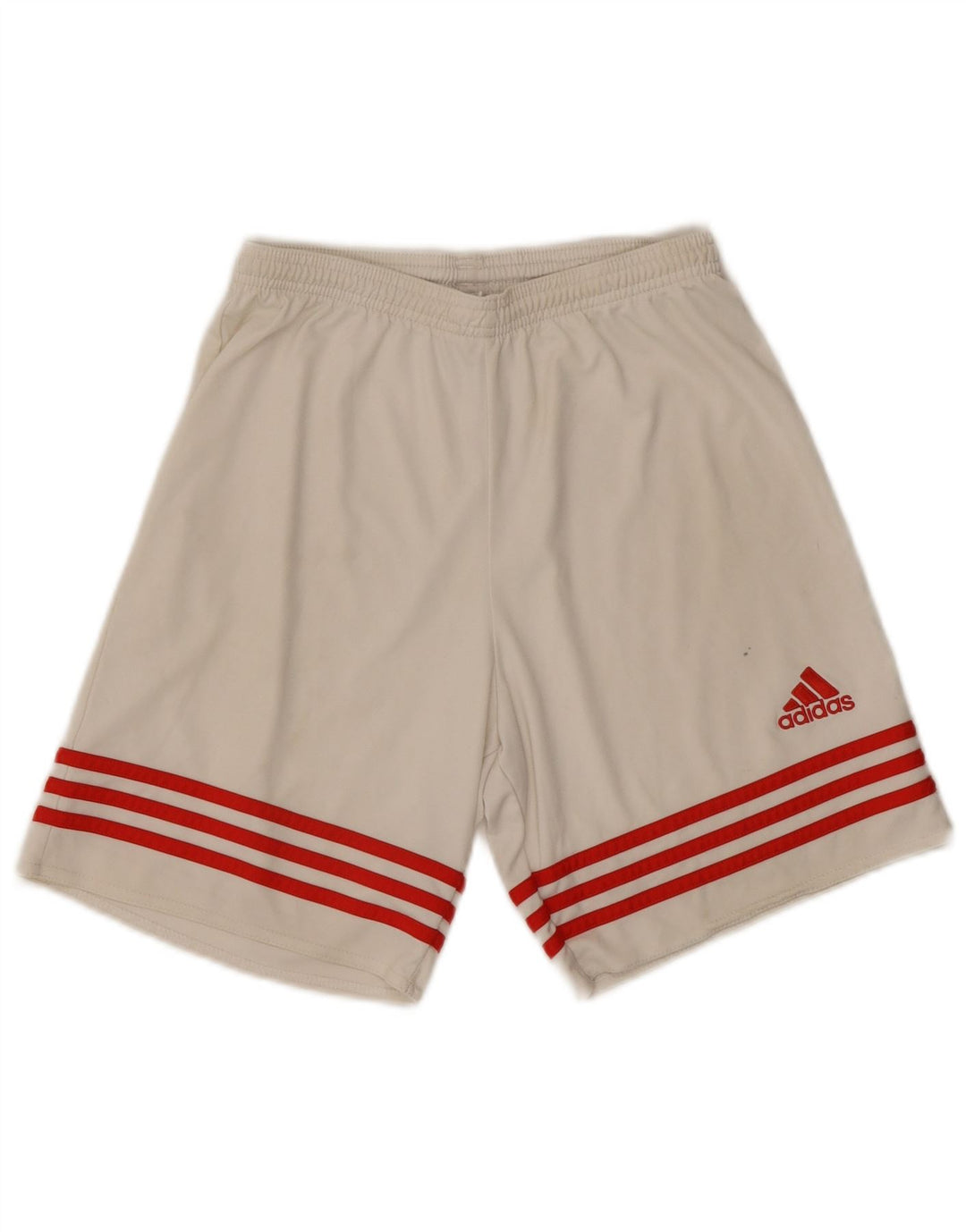 Adidas Mens Climalite Sport Shorts Pequeño Blanco Poliéster