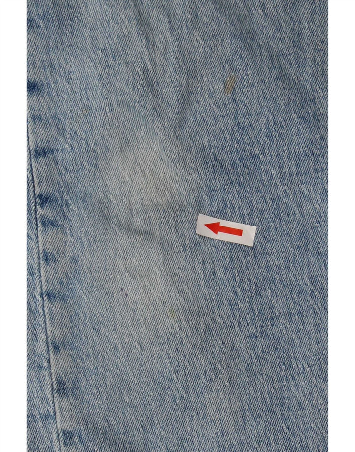 Levi's Hombre 501 Vaqueros Rectos W31 L26 Algodón Azul