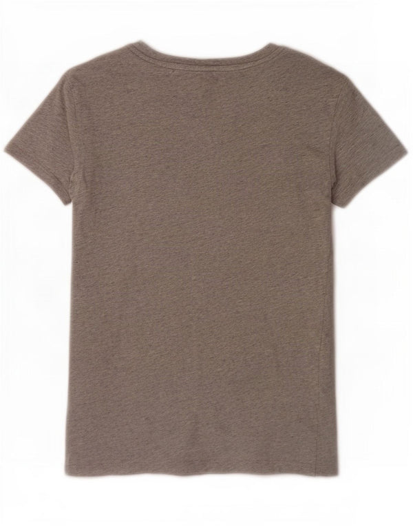 Levi's Camiseta gráfica para mujer Top UK 6 XS Algodón gris