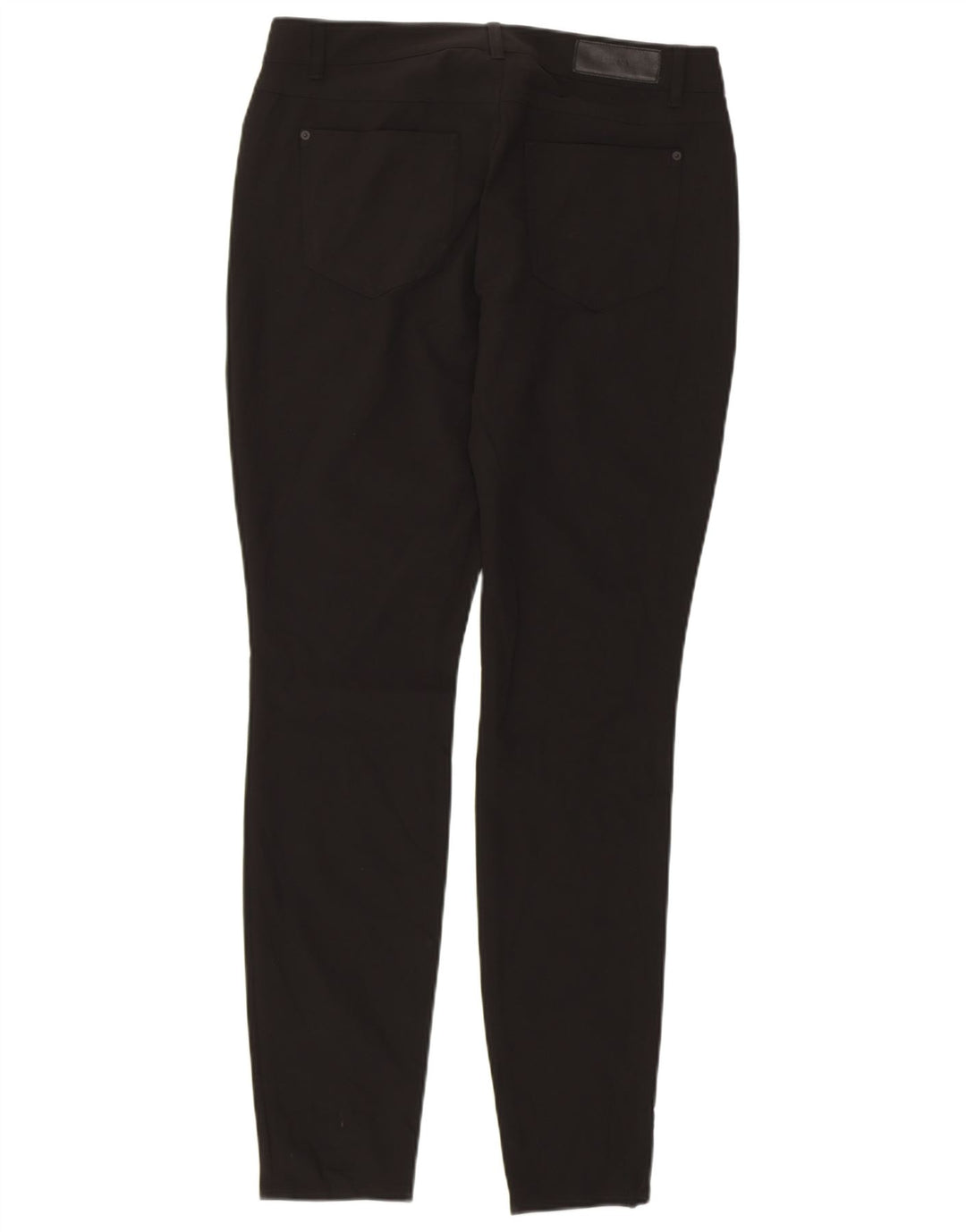 DKNY Pantalones casuales ajustados para mujer US 6 mediano W30 L29 nailon negro