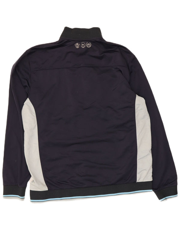 Quiksilver Mens Graphic Chándal Top Jacket XL Azul Marino Colorblock