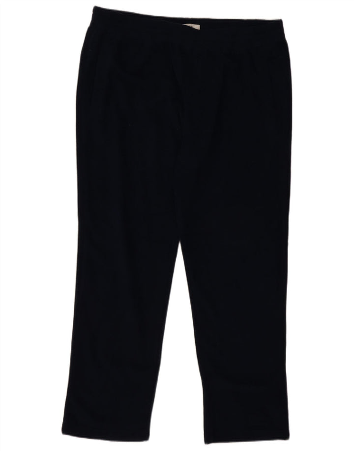 Marks & Spencer Pantalón de Chándal de Forro Polar para Hombre XL Azul Marino Poliéster