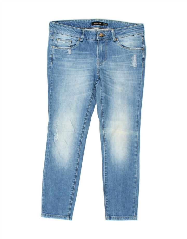MOSSIMO Womens Skinny Jeans W36 L26 Blue Cotton Vintage Mossimo and Second-Hand Mossimo from Messina Hembry 
