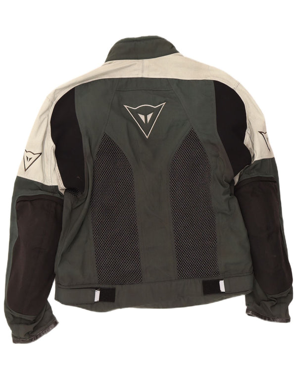 Chaqueta Dainese Graphic Racer para mujer EU 52 Nylon color block gris medio