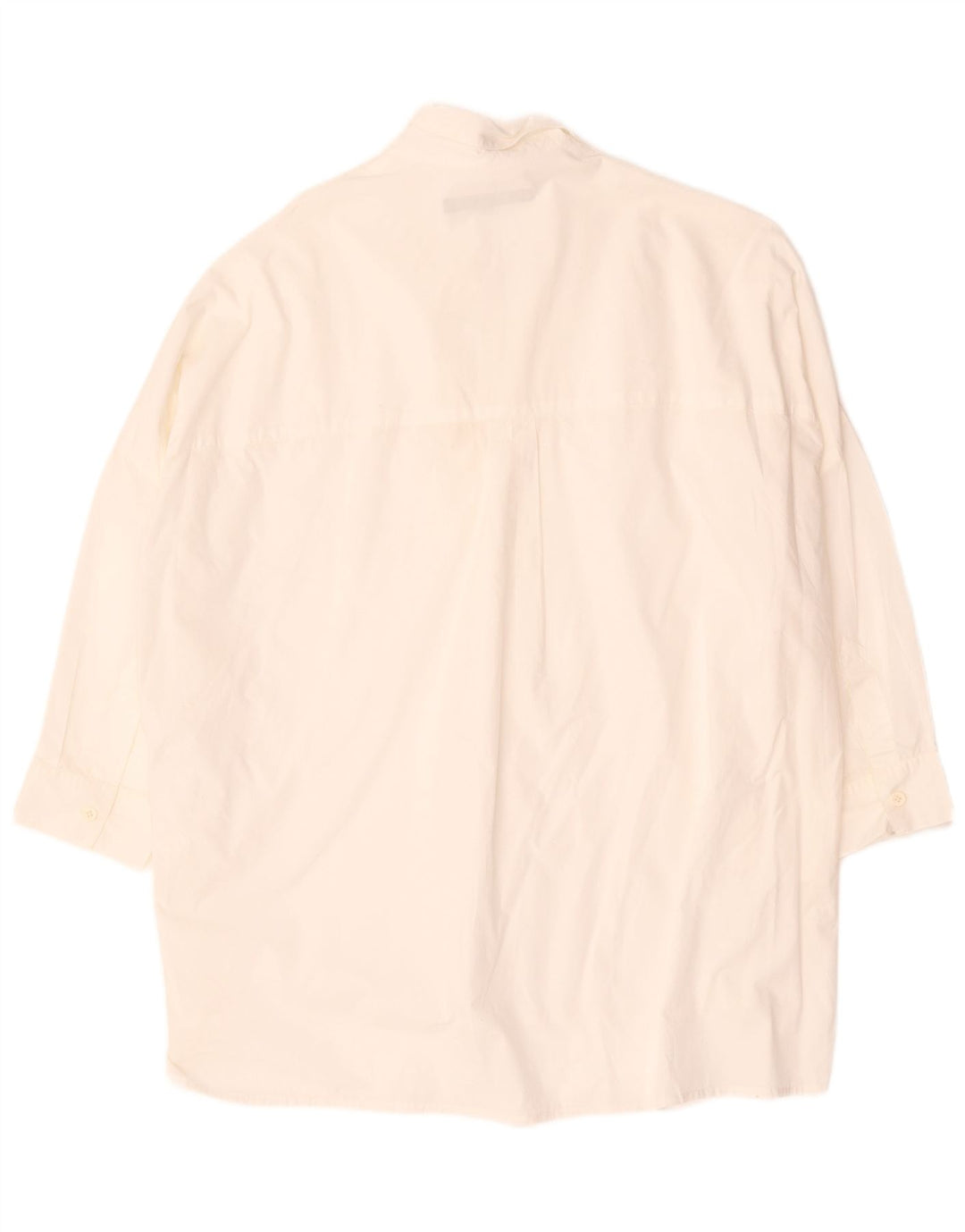 French Connection Camisa tipo jersey de manga 3/4 para mujer UK 46 Grande Blanco