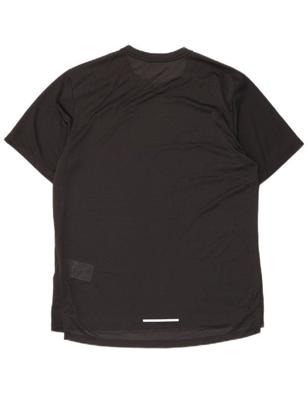 Camiseta Nike Dri Fit para hombre Top Medium Black Poliéster