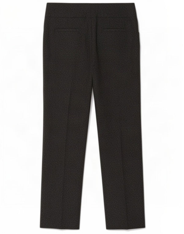 Pantalones informales rectos para mujer Monsoon UK 12 Medium W30 L29 Gris moteado