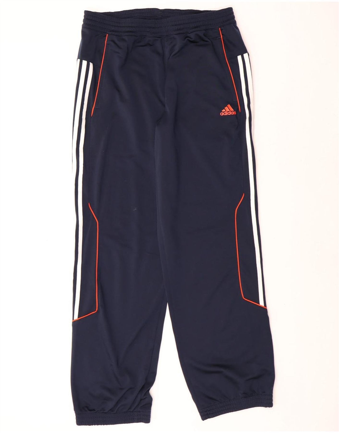 ADIDAS Pantalones de chándal para hombre Joggers UK 40/42 Medio Azul marino Poliéster