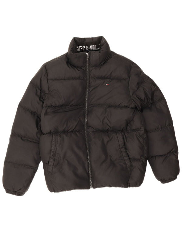 Tommy Hilfiger Chaqueta acolchada para niño 13-14 años Negro Poliéster