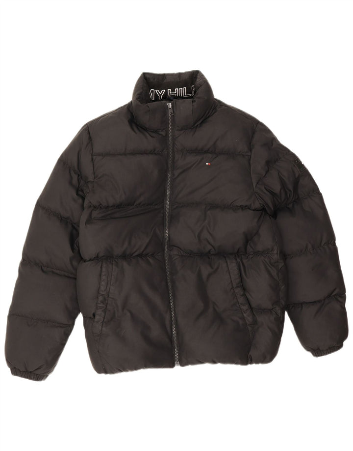 Tommy Hilfiger Chaqueta acolchada para niño 13-14 años Negro Poliéster
