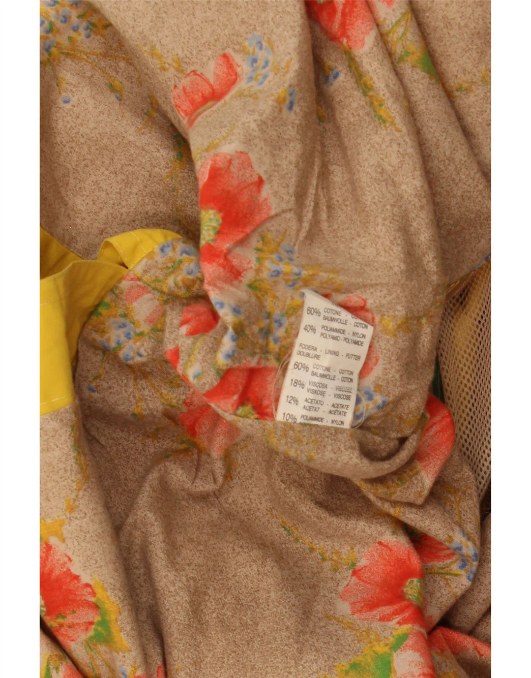 Chaqueta utilitaria extragrande para mujer Penny Black IT 42 Algodón amarillo medio