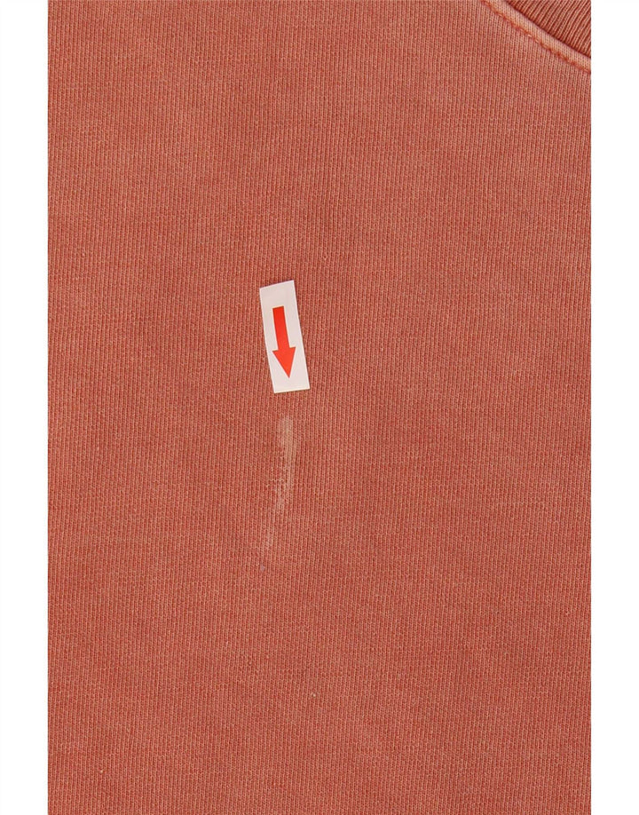 Levi's Sudadera extragrande para mujer, jersey, Reino Unido 14, algodón rojo mediano
