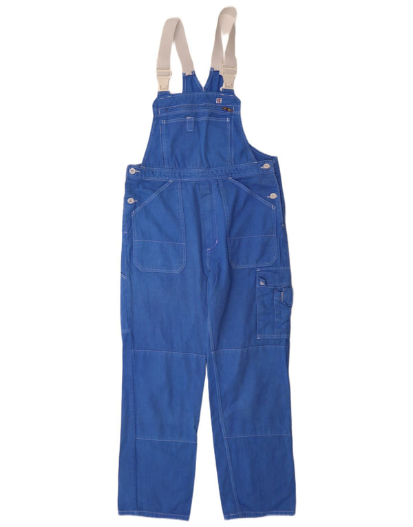 Vintage Mujer Dungarees Cargo Pantalones IT 44 Medio W30 L29 Algodón Azul