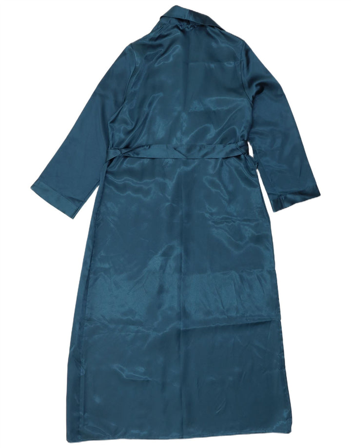 Marks & Spencer Vestido maxi para mujer UK 8/10 Pequeño Poliéster azul