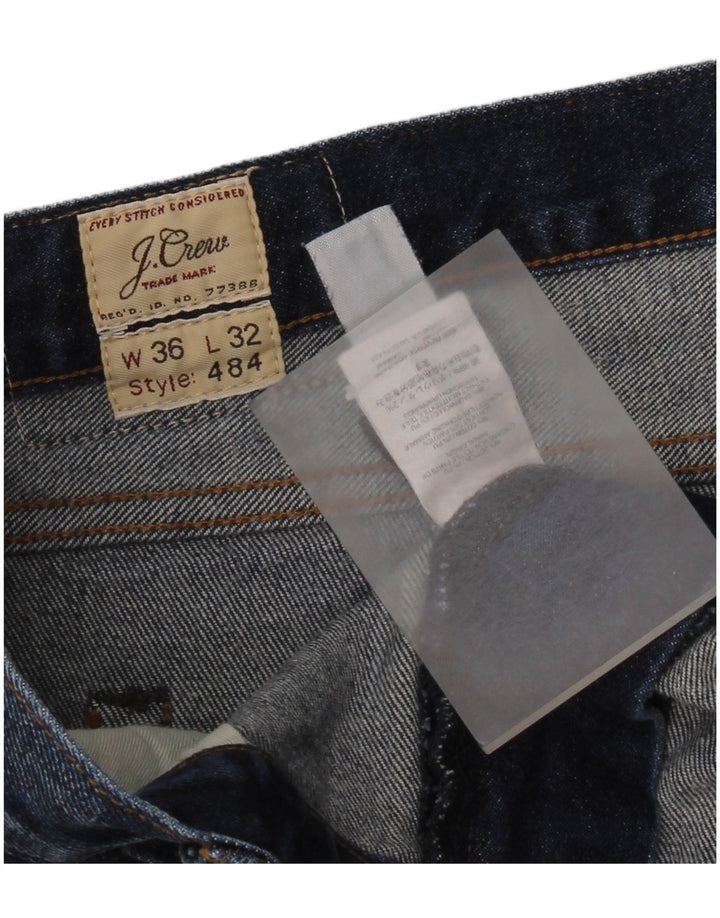 J. Crew Vaqueros ajustados para hombre W36 L32 Algodón azul marino