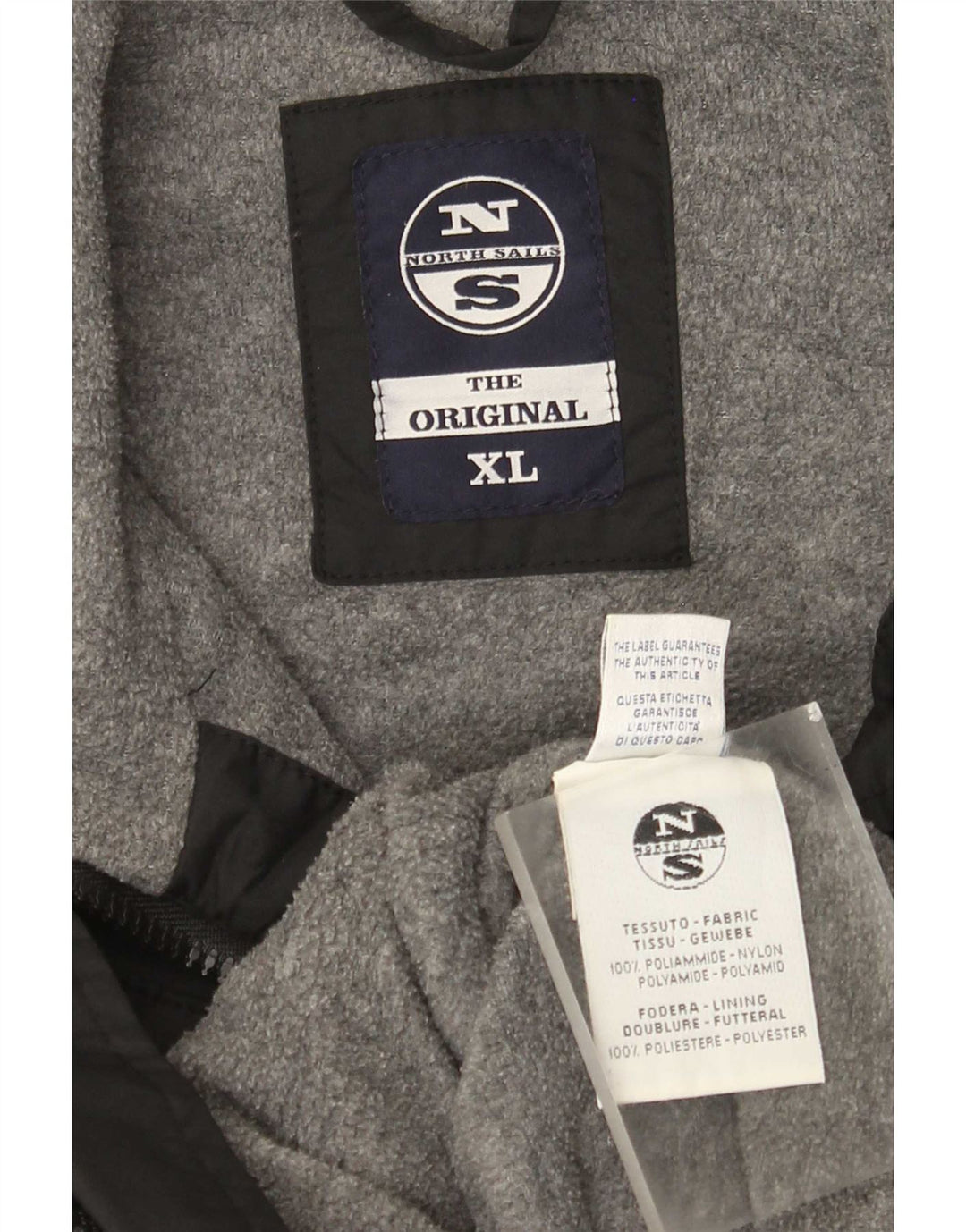 North Sails Chaqueta Bomber Hombre UK 42 XL Poliamida Negra