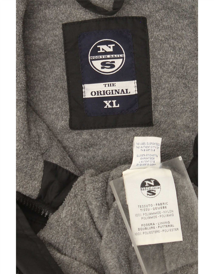 North Sails Chaqueta Bomber Hombre UK 42 XL Poliamida Negra