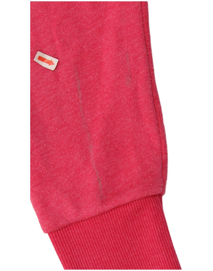 SUPERDRY Jersey con capucha para mujer UK 46 Large Pink Poliéster