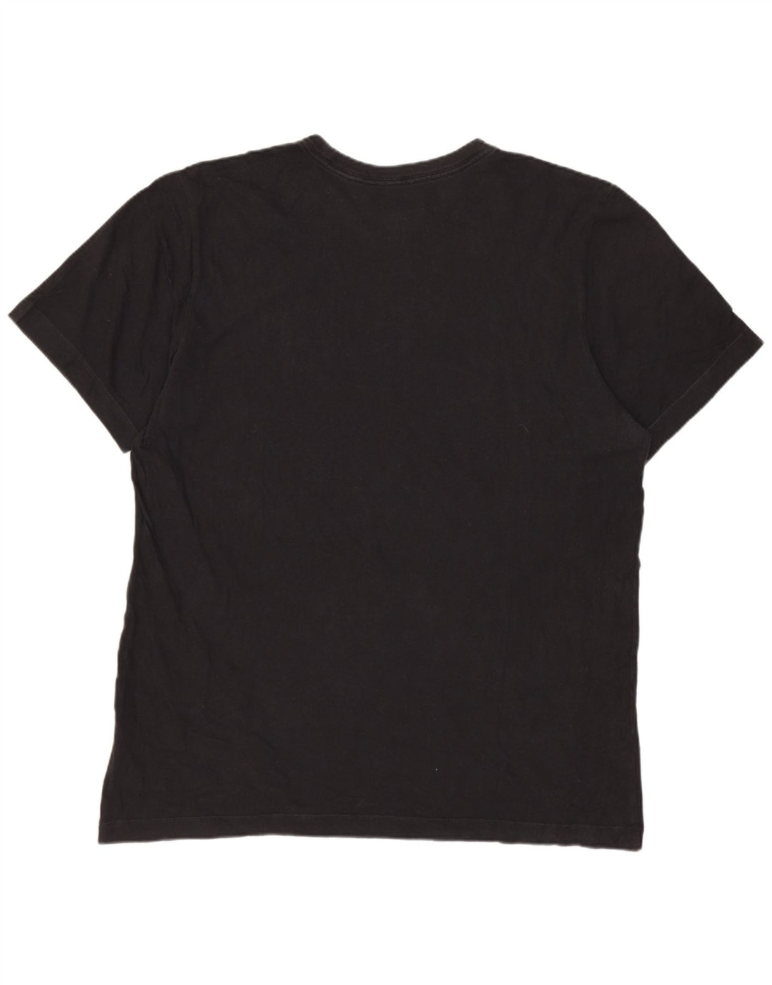 Nike Camiseta Air Graphic para hombre, talla grande, algodón negro