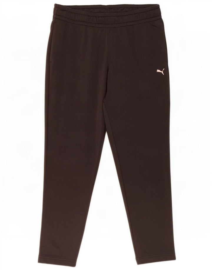 Puma Pantalones de chándal para mujer UK 46 Grande Poliéster negro