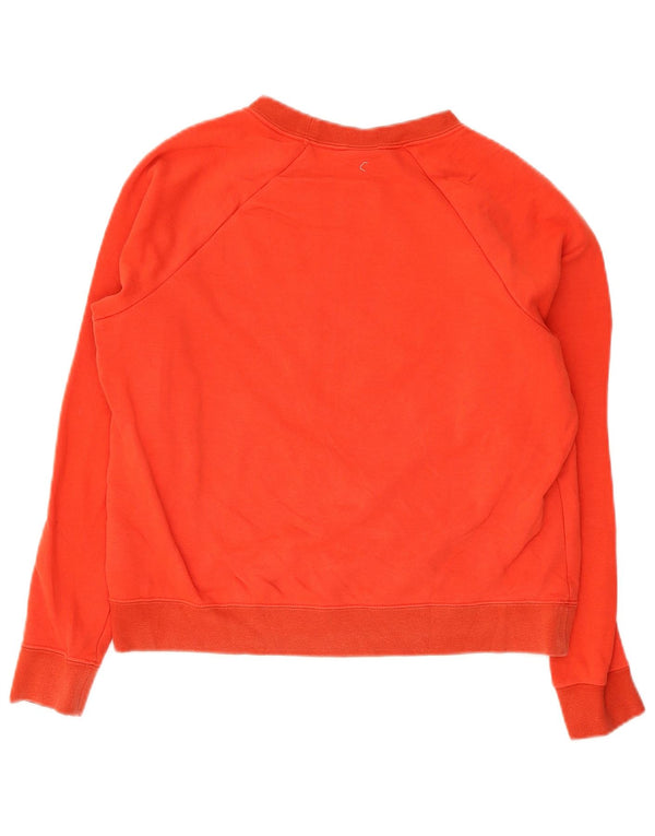 Nike - Sudadera gráfica para mujer, talla 14, algodón rojo mediano