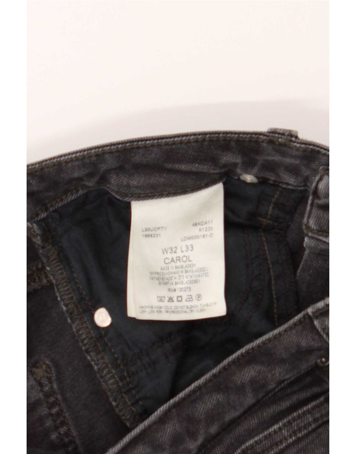 Vaqueros rectos Carol para mujer Lee W32 L26 algodón gris