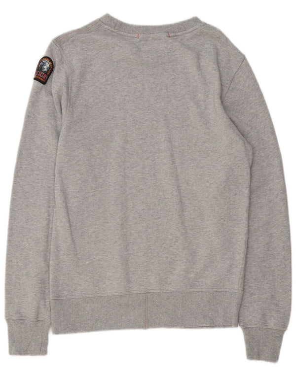 Parajumpers Sudadera Estampada Hombre XS Gris Colorblock Algodón